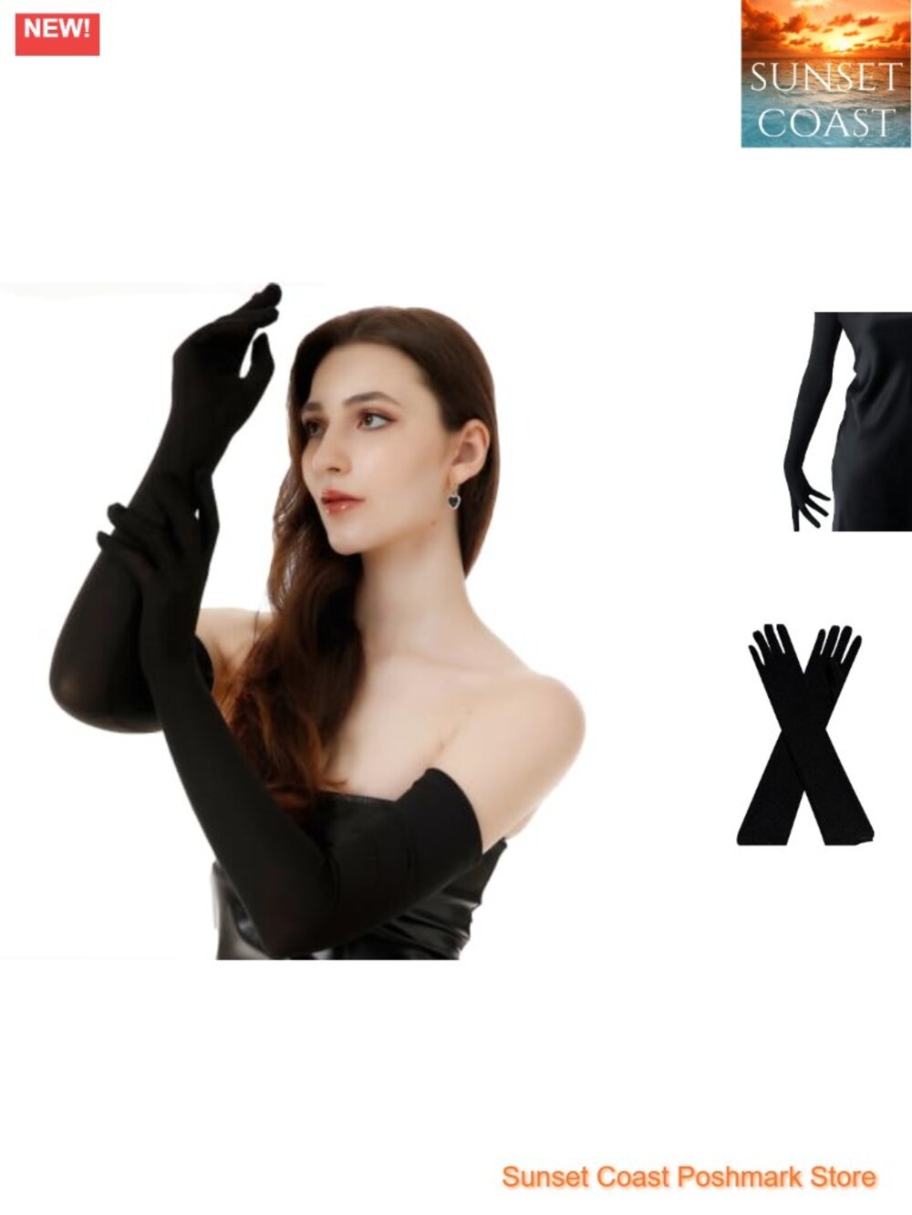 Women's Long Spandex Gloves Elbow Length Party Cosplay Opera